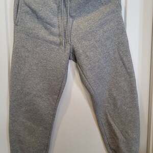 Laker Logo Grey Fleece Joggers Sweatpants